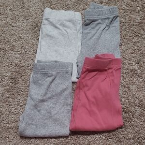 Carter's Gray and Pink Kids' Leggings Set